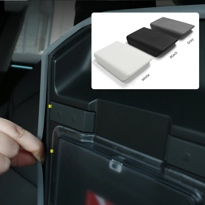 Tesla Model Y / Model 3 Armrest Cover Pad – Soft TPE Center Console Protector