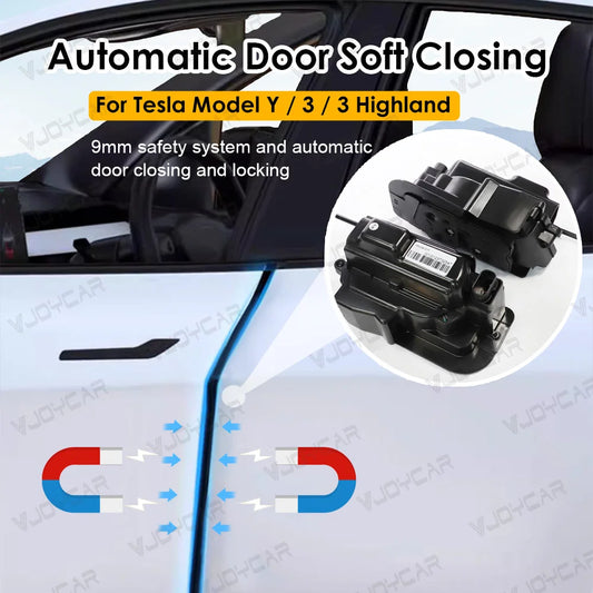 2025 Tesla Model 3/Y/Highland/Juniper Soft Close Door Kit – 4-Door Electric Suction System
