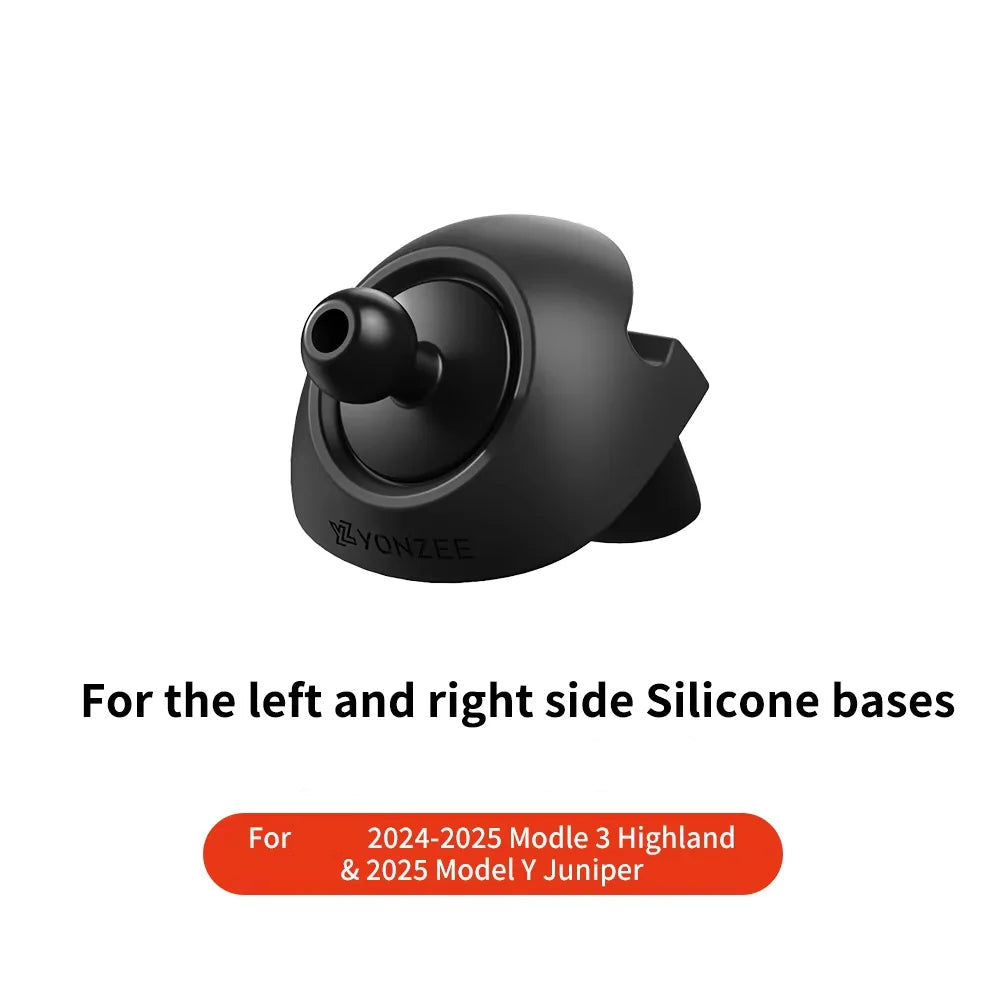 Tesla Model 3/Y (2023–2025) Magnetic Car Phone Holder – 360° Air Vent Mount Bracket