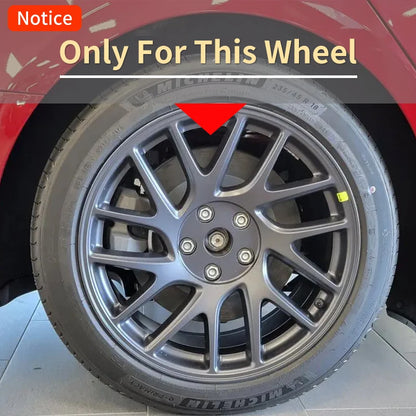Tesla Model 3 Highland 2023-2025 Wheel Covers – 18 Inch Storm Style Hubcaps (Set of 4)