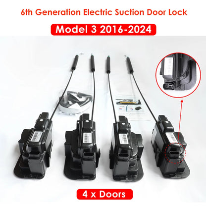 2025 Tesla Model 3/Y/Highland/Juniper Soft Close Door Kit – 4-Door Electric Suction System