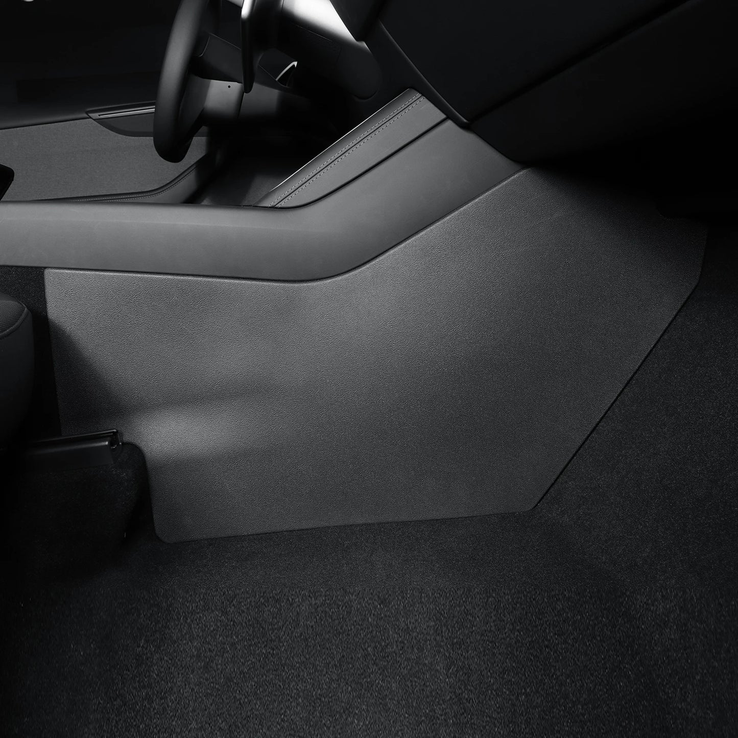 Tesla Model Y Center Console Kick Pad – Protective Anti-Scratch Mat