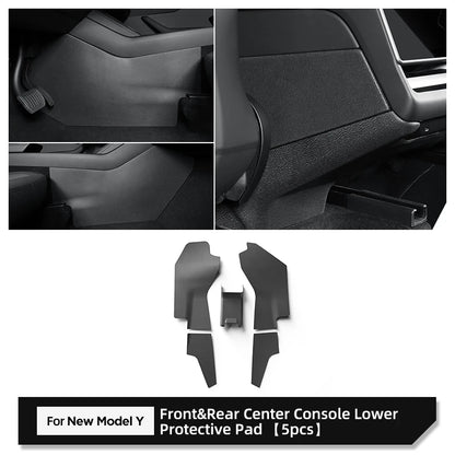 Tesla Model Y Center Console Kick Pad – Protective Anti-Scratch Mat