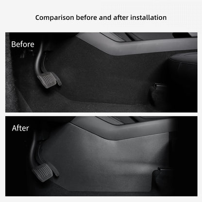 Tesla Model Y Center Console Kick Pad – Protective Anti-Scratch Mat