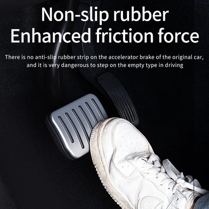 Tesla Model Y Juniper (2025 Launch) & Model 3 Highland (2017–2024) – Accelerator, Brake & Foot Rest Anti-Slip Pedal Covers