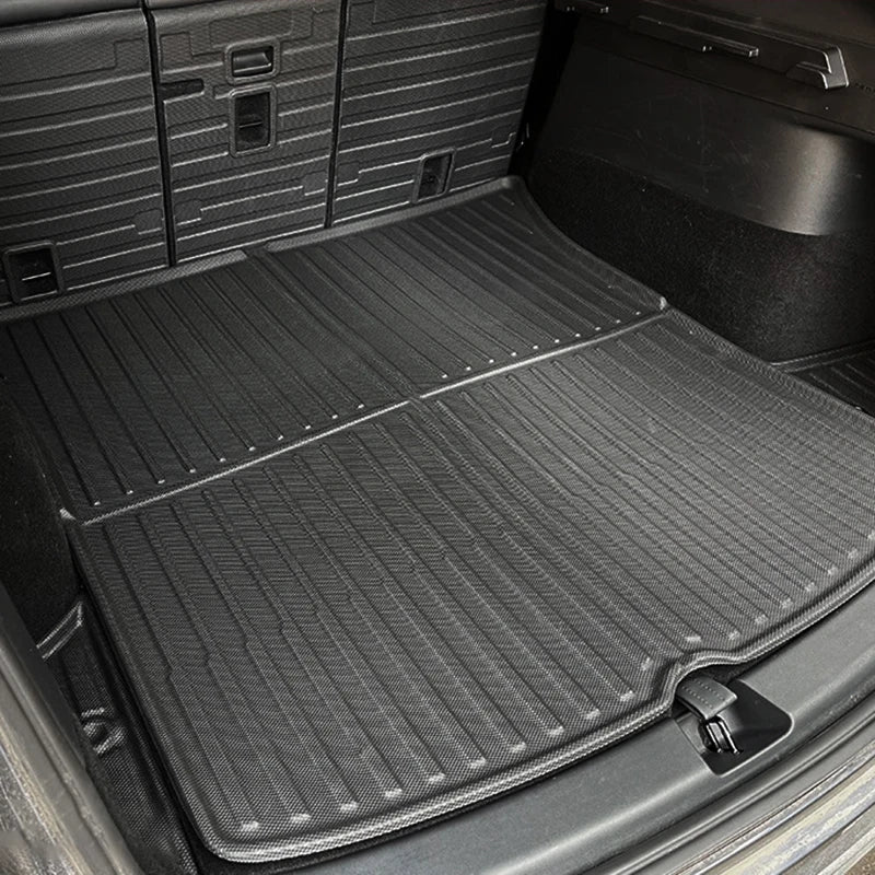 Trunk Mats for Tesla Model Y – All-Weather TPE Waterproof Non-Slip Cargo Liners (Front & Rear)