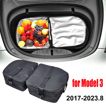 Tesla Model 3 Highland & Model Y Juniper Frunk Cooler Bag – Insulated Storage Organizer