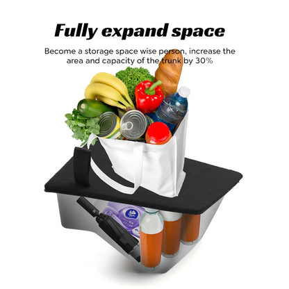 Tesla Model 3 Highland 2023–2024 Trunk Side Storage Box with Carpet Lids