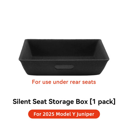 Tesla Model Y Under Seat Storage Box (2021–2024) – Driver & Passenger Side ABS Felt Organizer