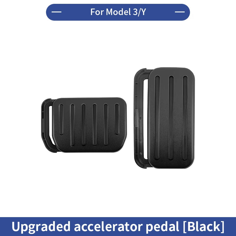 Tesla Model Y Juniper (2025 Launch) & Model 3 Highland (2017–2024) – Accelerator, Brake & Foot Rest Anti-Slip Pedal Covers