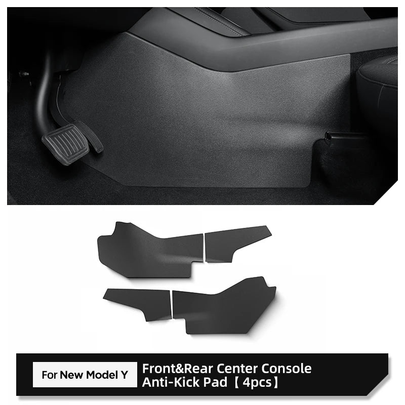 Tesla Model Y Center Console Kick Pad – Protective Anti-Scratch Mat