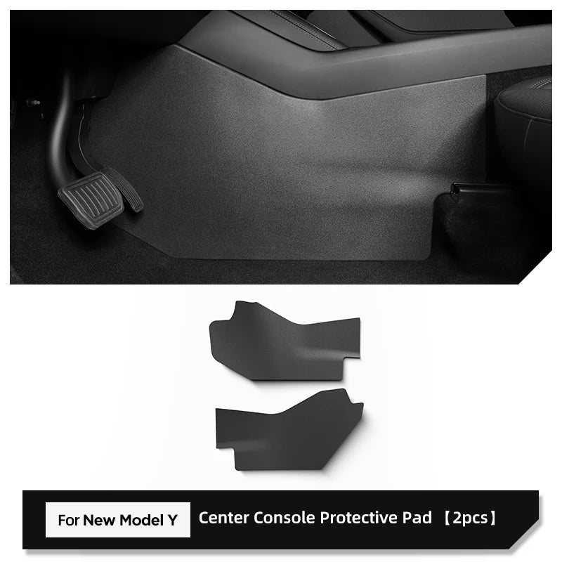 Tesla Model Y Center Console Kick Pad – Protective Anti-Scratch Mat