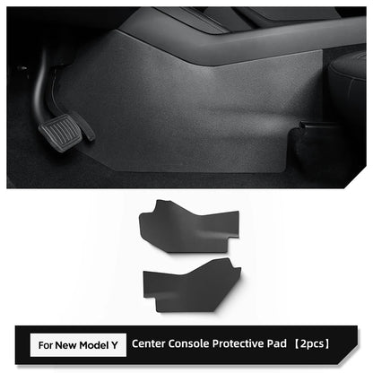 Tesla Model Y Center Console Kick Pad – Protective Anti-Scratch Mat