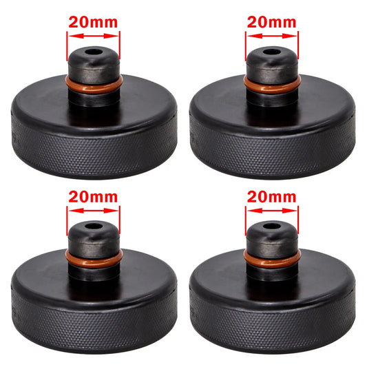 20mm rubber jack pad set for Tesla Model 3 and Model Y battery protection