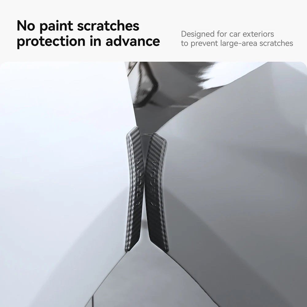 Tesla Model 3 and Model Y Door Edge Guard providing anti-scratch paint protection for car exteriors – designed for Highland and Juniper models