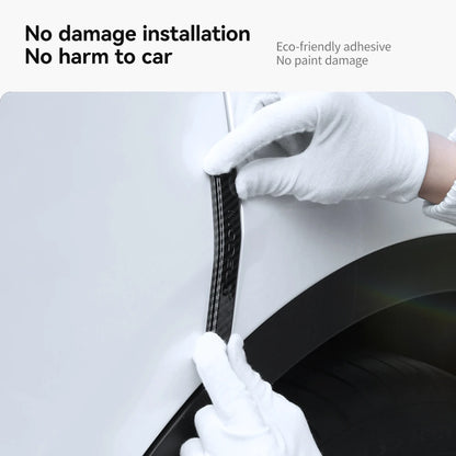 Easy installation of Tesla Model 3 and Model Y Door Edge Guard using eco-friendly adhesive – no damage or paint harm (Highland & Juniper compatible)