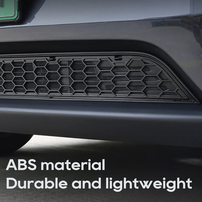 Tesla Model Y 2025 grille mesh cover made of durable ABS material
