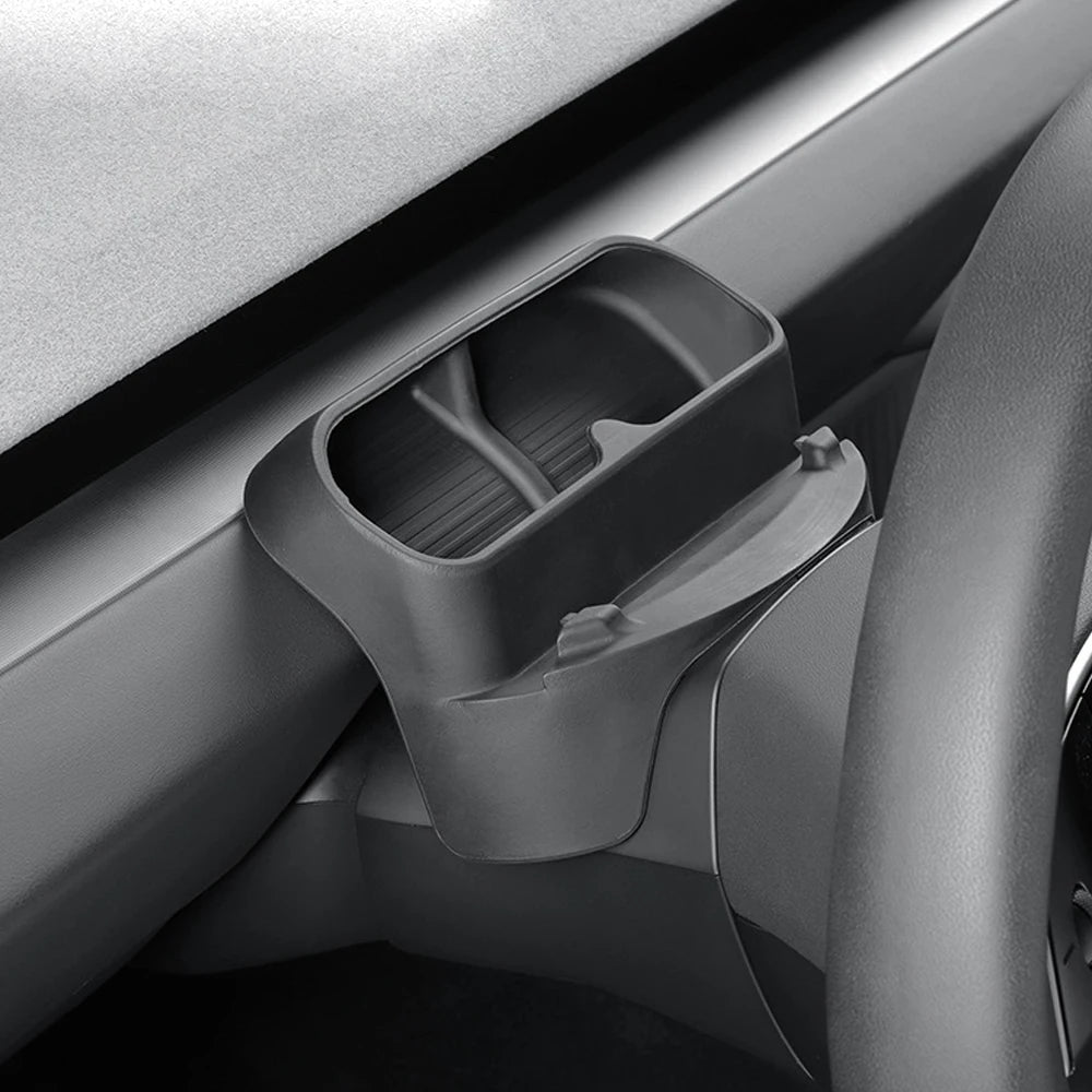 Tesla Model Y 2025 and Model 3 Highland 2024 steering wheel organizer storage box